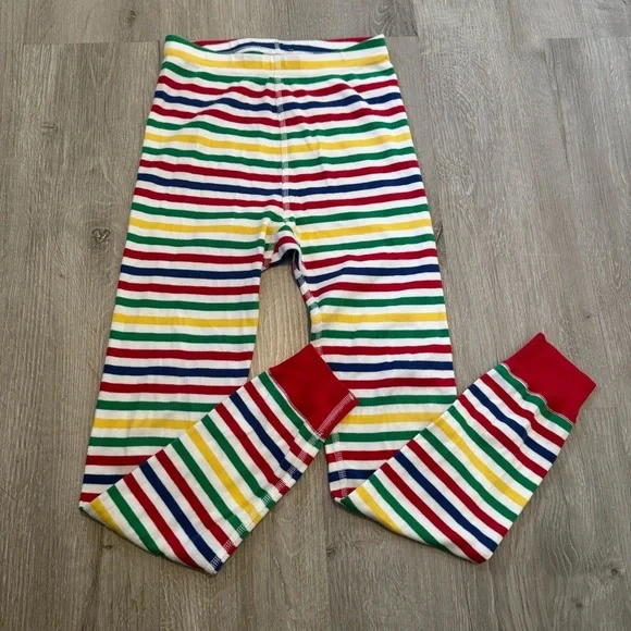 Hanna Andersson X Peanuts Multi Colored Striped  Pajamas Sz 130 cm| US 8 - Picture 6 of 6